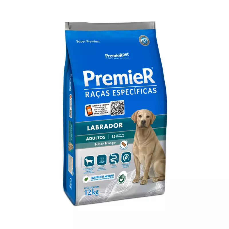 Premier Raças Especif. labrador 12kg