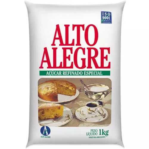 Açúcar refinado alto alegre 1kg