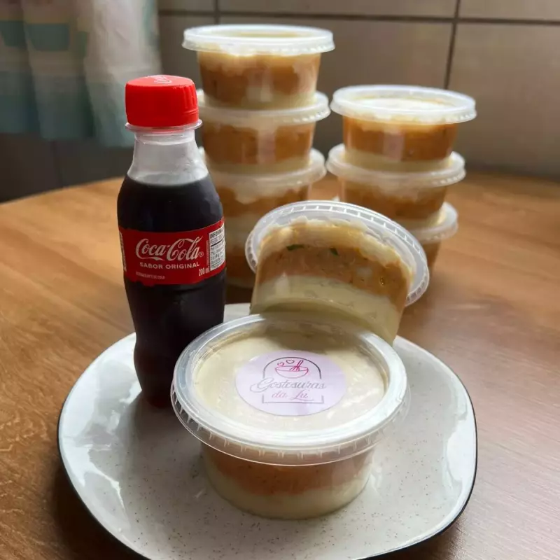 Torta de Pote + Mini Refrigerante