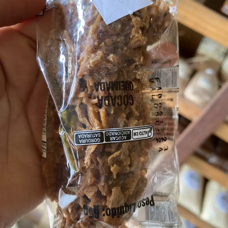 Cocada de coco queimada