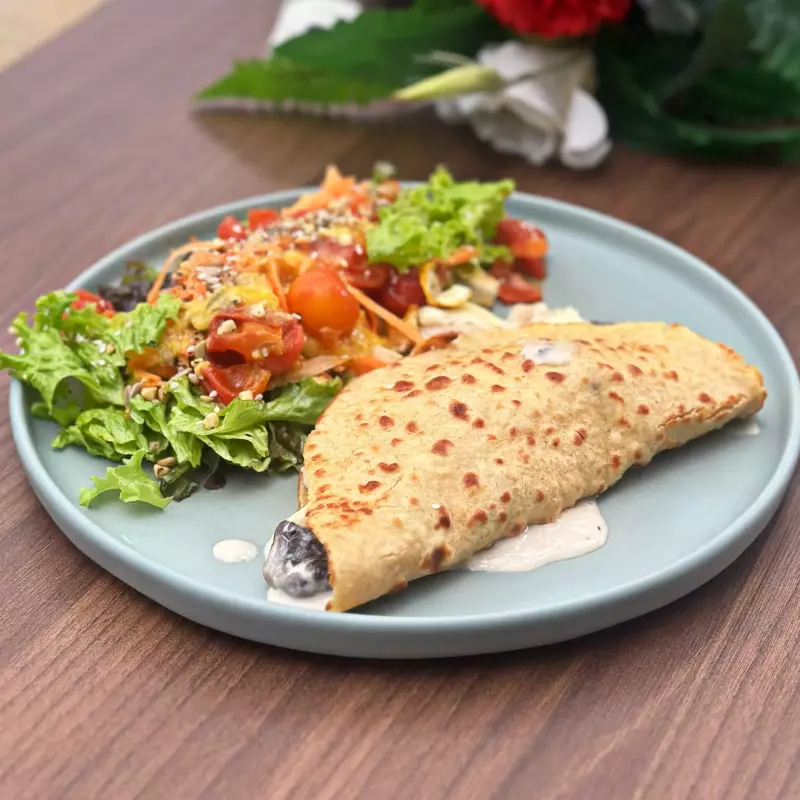 CREPE DE POLLO CHAMPIÑÓN