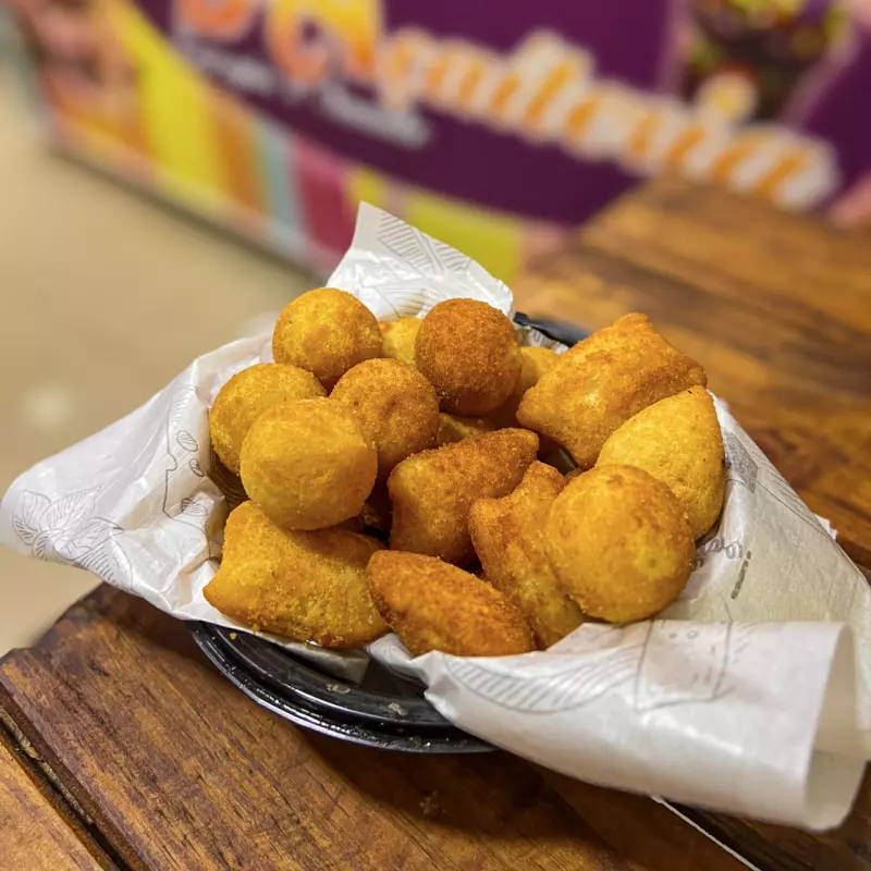20 Salgadinhos Fritos