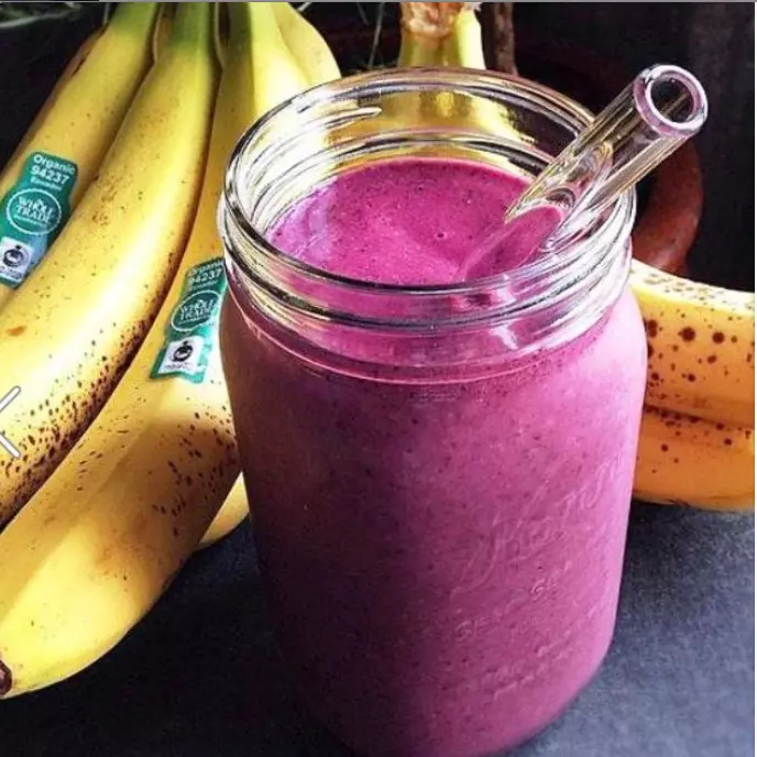 Vitamina de Açaí com Banana