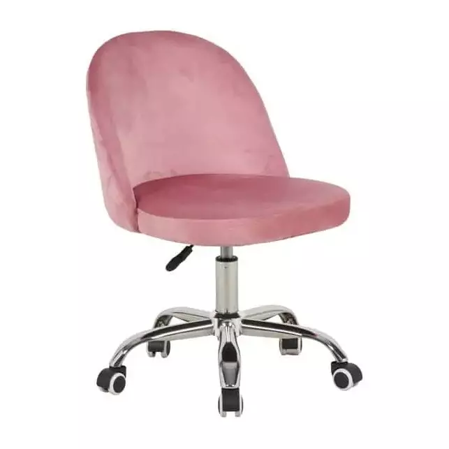 Silla oficina Macron Rosa