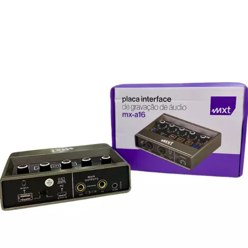 INTERFACE DE AUDIO MXT 2I2 MX-A16