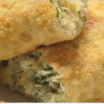 pastel bacalhau c/ queijo coalho