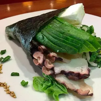 TEMAKI PULPO