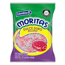 MORITAS RELLENAS X 100 UNID