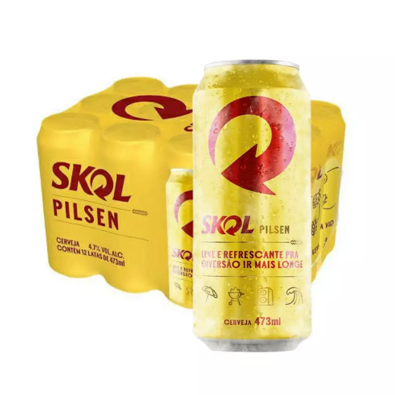 Latão 473ml de Skol C/12
