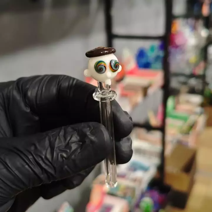 Piteira de Vidro Morty Psicodelico