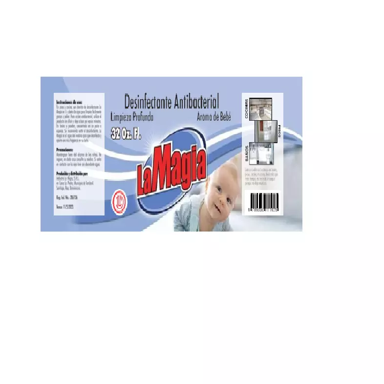 R10021-DESINF LA MAGIA BEBE 128 OZ