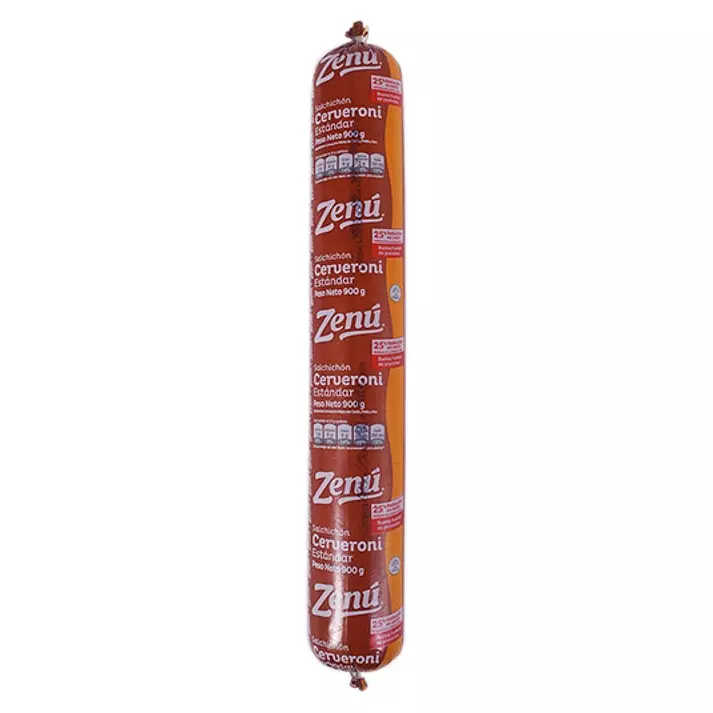 SALCHICHON CERVERONI ZENU 900 GR