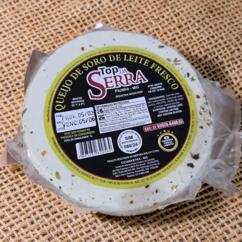 Queijo Minas Frescal Light