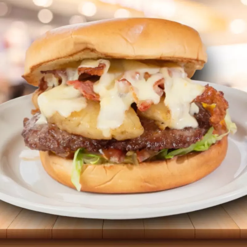 Hamburguesa Hawaiana Especial