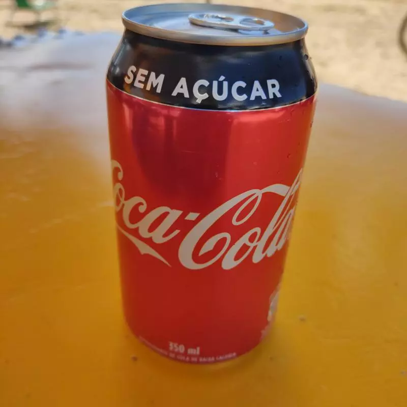 Coca sem açúcar