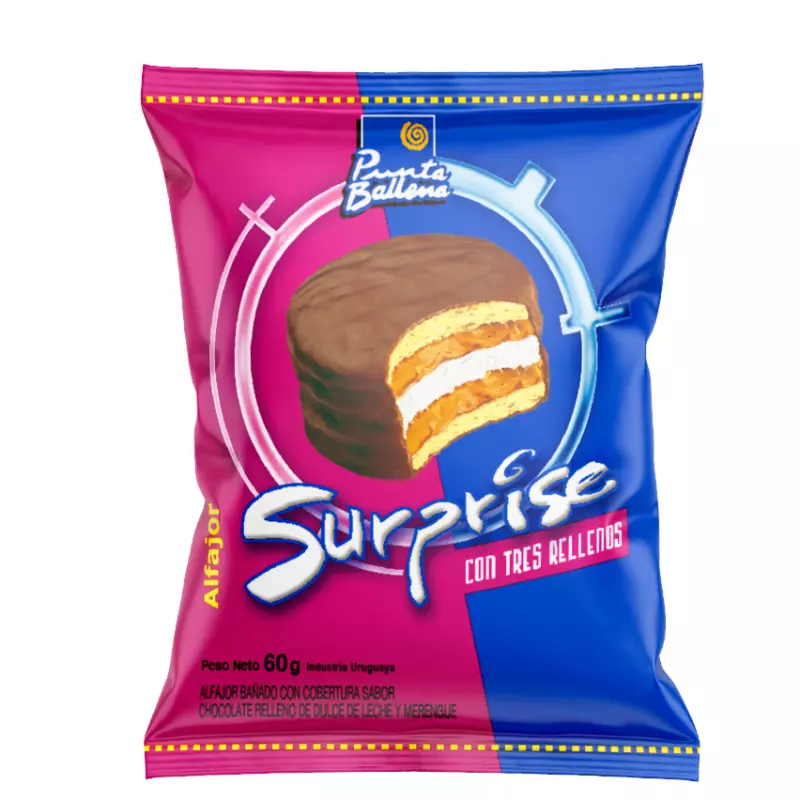 SURPRISE VAINILLA X 8 60g