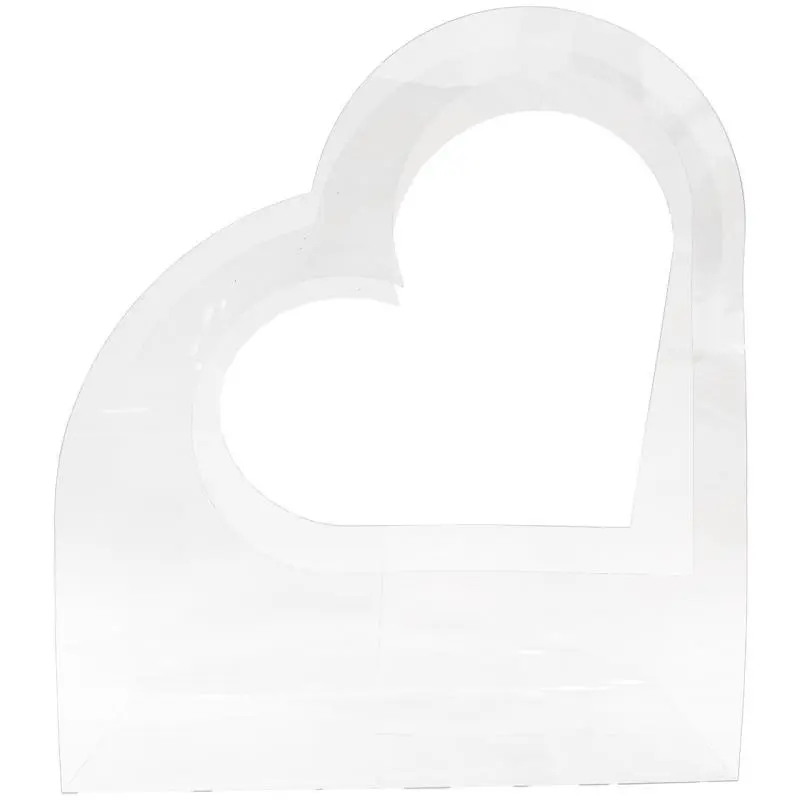 Caja acrílico corazón