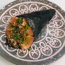 Temaki Salmão Crocante