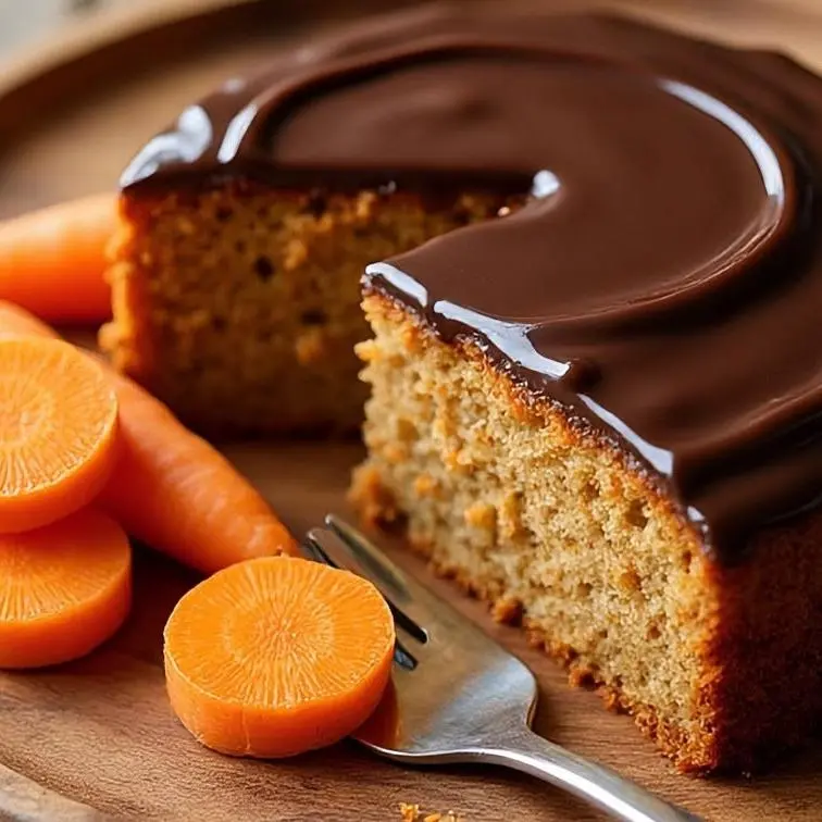 BOLO DE CENOURA COM COBERTURA DE CHO