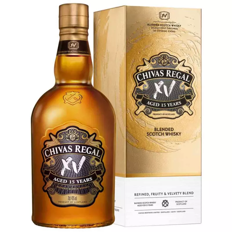CHIVAS REGAL XV 15 AÑOS