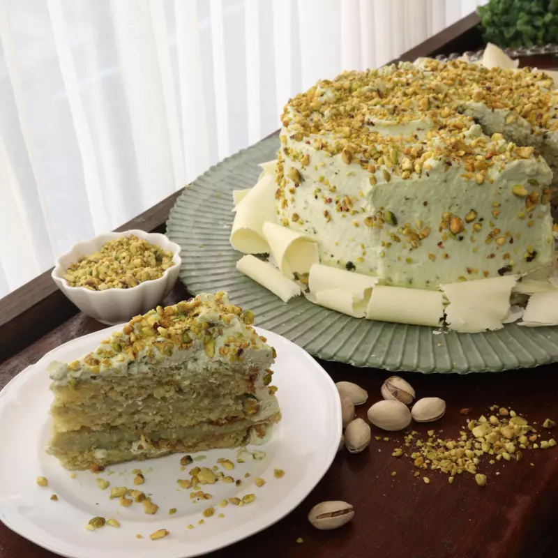 Bolo de Pistache