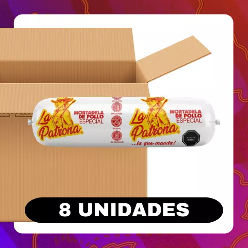 Bulto La Patrona Mortadela 900g