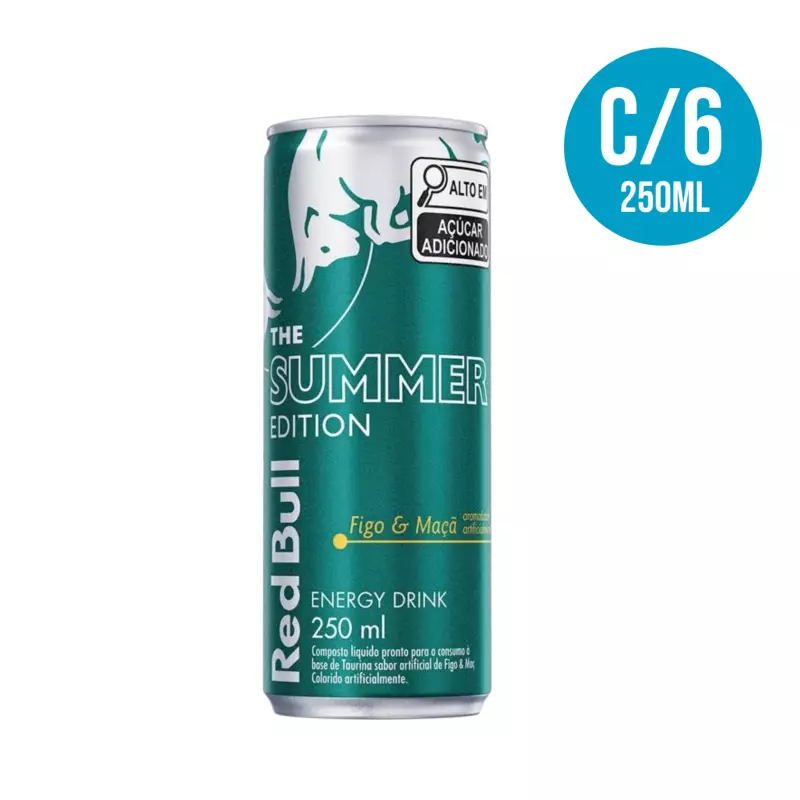 Red Bull Figo e Maçã 250ml C/6