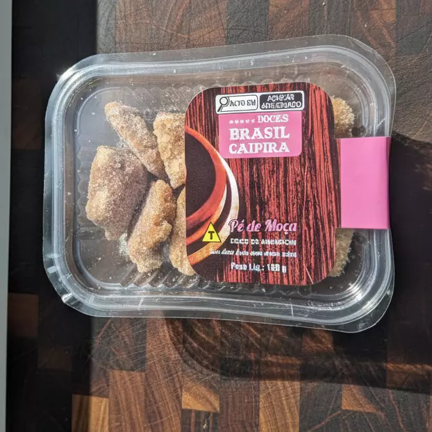 Doces Brasil caipira pé de moleque