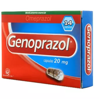 GENOPRAZOL 20MG 14 CAPSULAS
