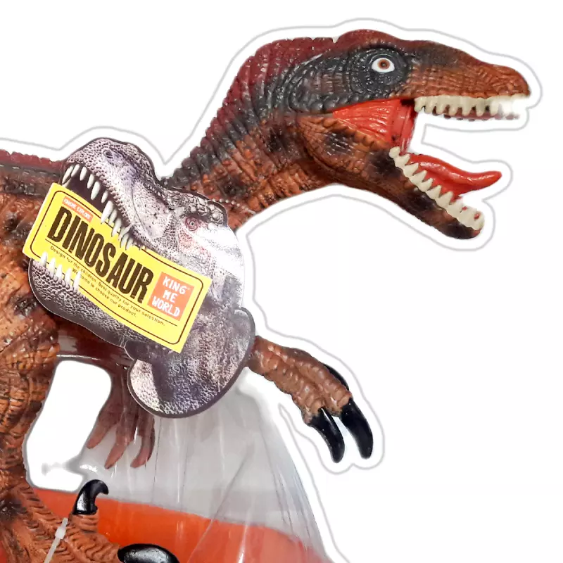 Velociraptor ECO Grande con rugido