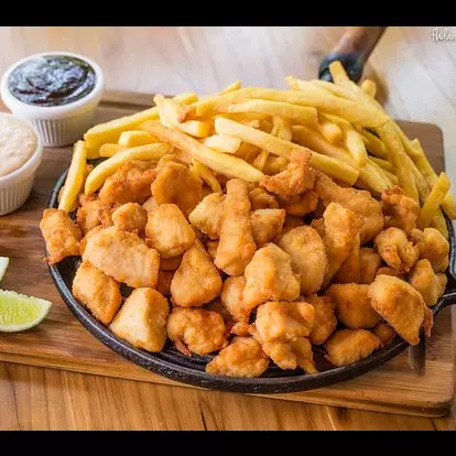 Filezinho de frango com fritas