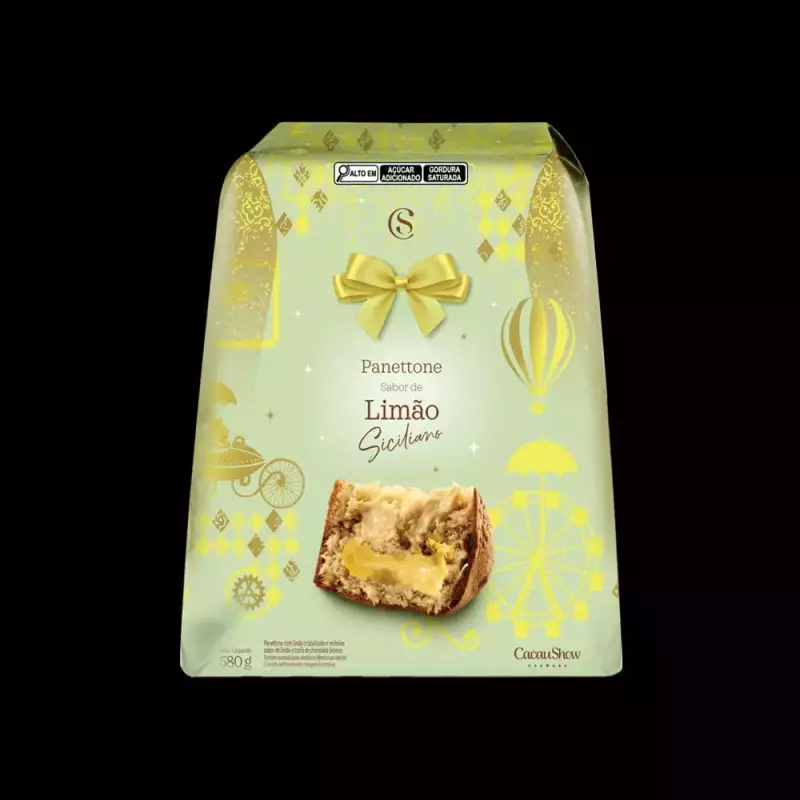 Panettone Limão Siciliano 580g