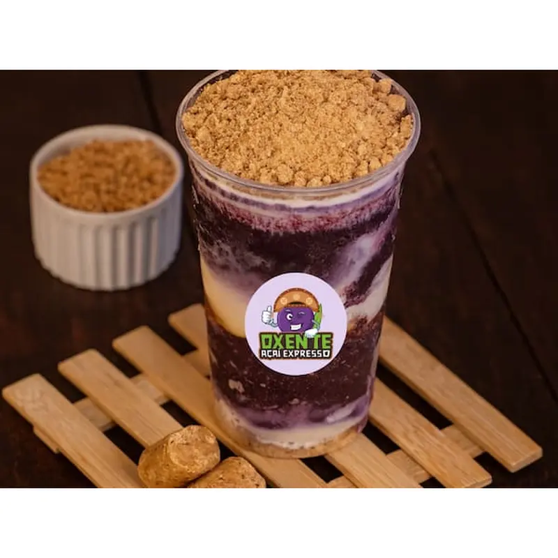 Açaí da Casa no Copo - "Leite Condensado + Paçoca + Leite Em Pó"