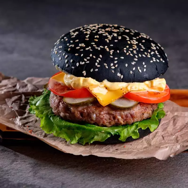 Black burger