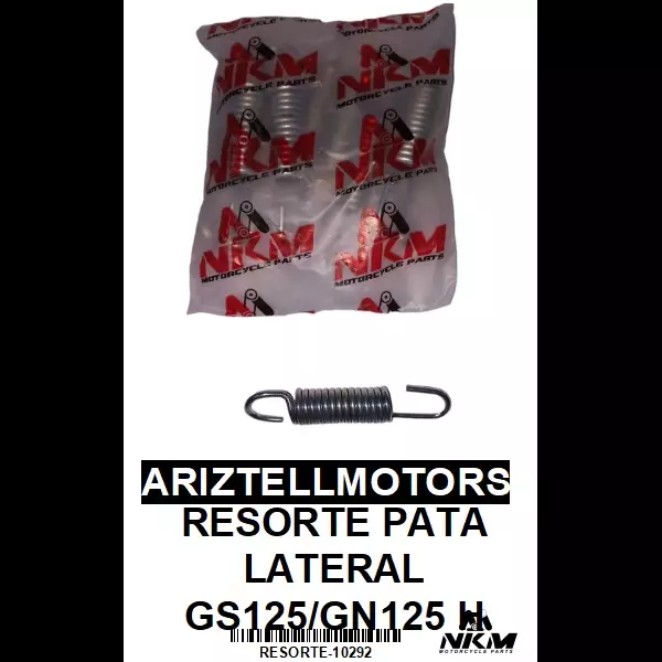 RESORTE PATA LATERAL GS125/GN125 H