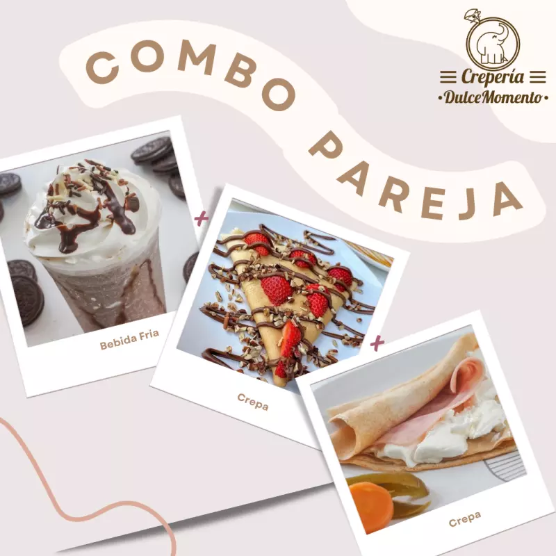 Combo pareja + bebida fría