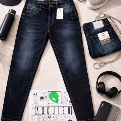 Jean Azul Oscuro Slim Fit Urbano