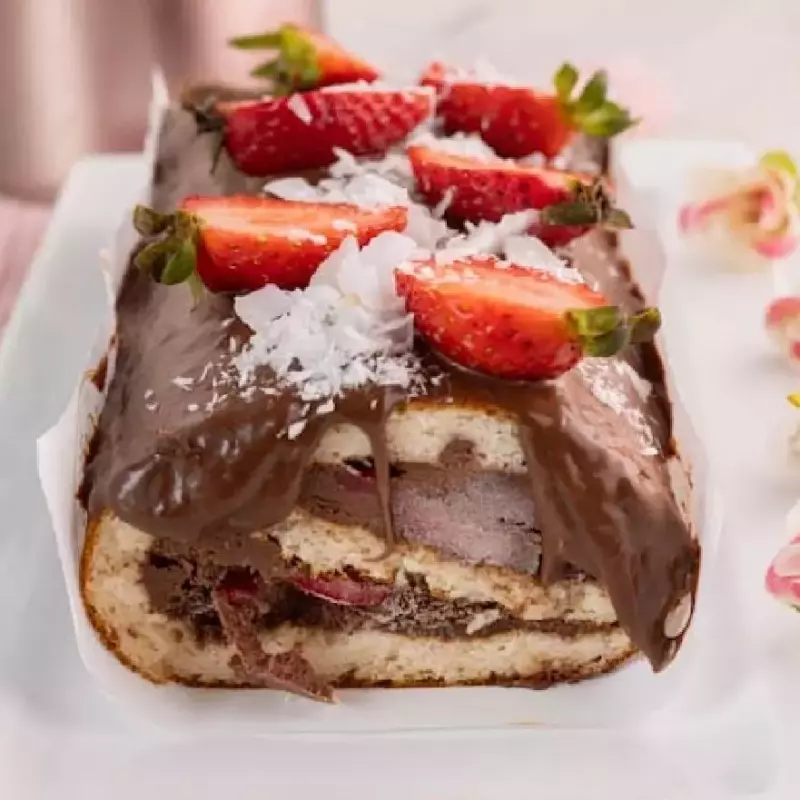 Brazo gitano de chocolate