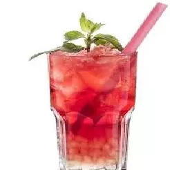 Soda de Morango com Chicletes