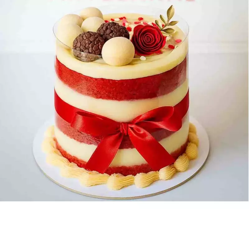 Bolo Naked Cake 10 a 15 Fatias.