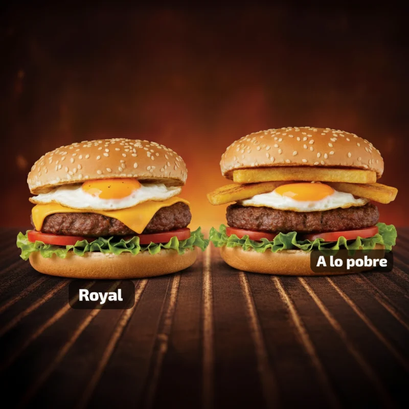 PROMO PARA 2 -  ROYAL Y POBRE