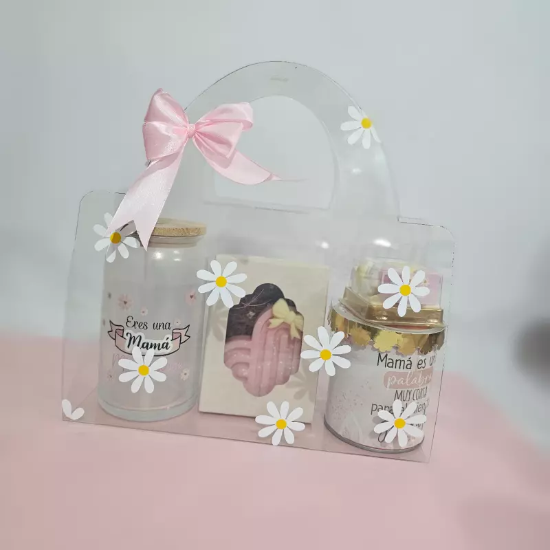 Caja acetato cartera bolso F