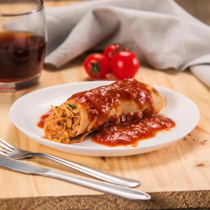 Panqueca de frango fit