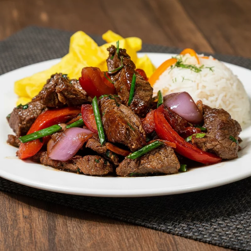 Lomo Saltado Peruano