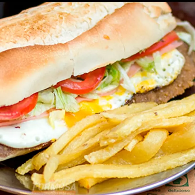 Mila súper con fritas