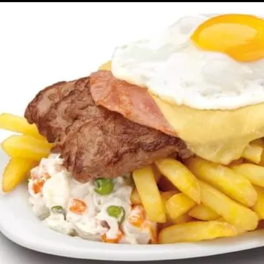 chivito al plato para 2