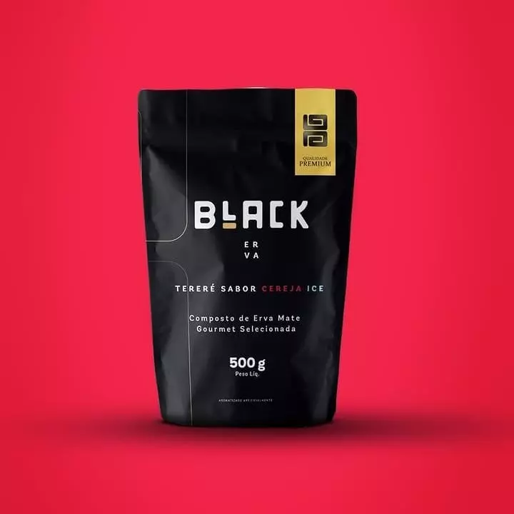 Erva Black - CEREJA ICE - 500g