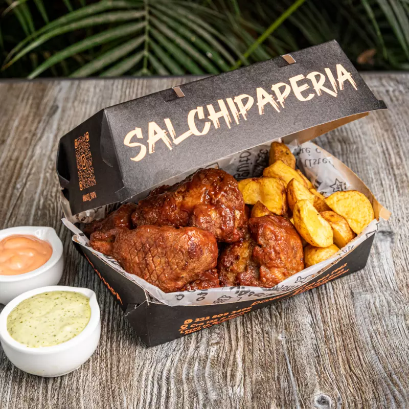 ALITAS DE POLLO APANADAS