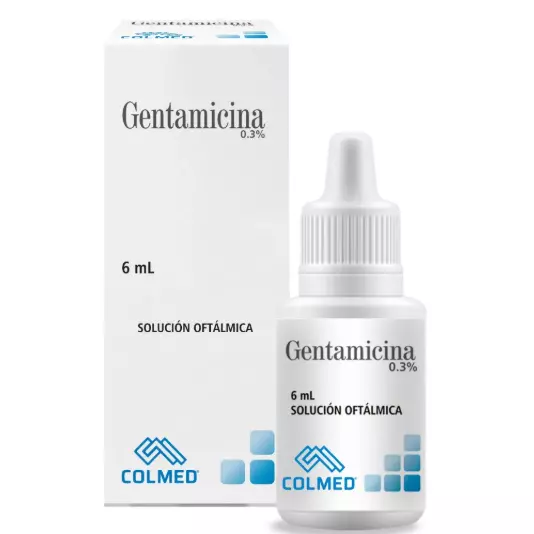 GENTAMICINA GOTAS OFTALMICAS 6ML