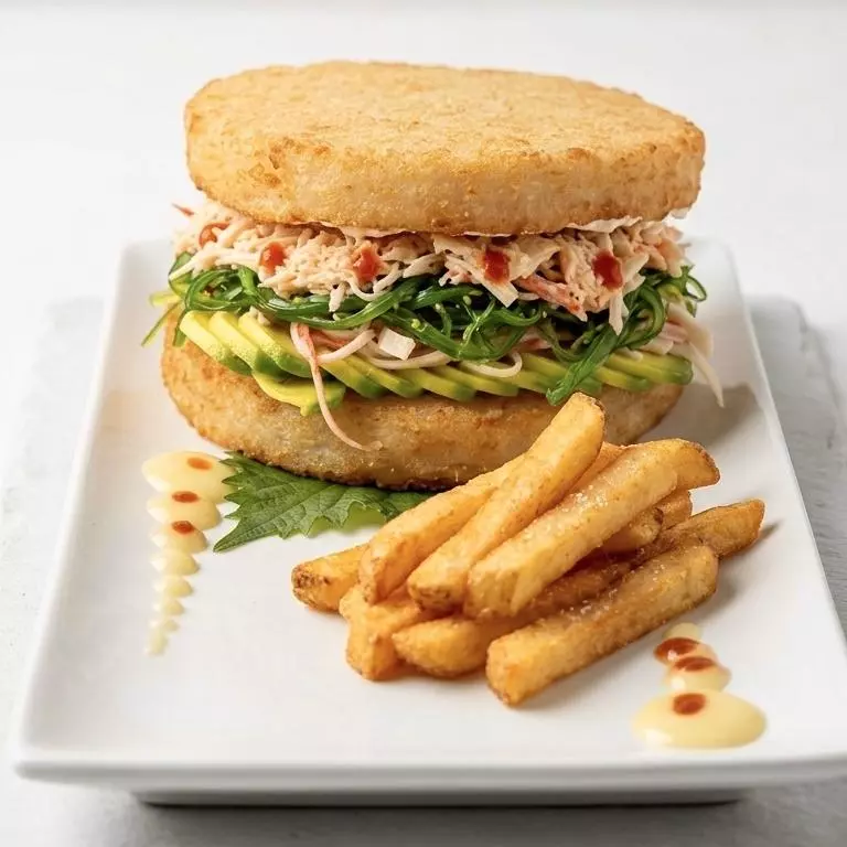 Dinamita Burger  + Papa fritas